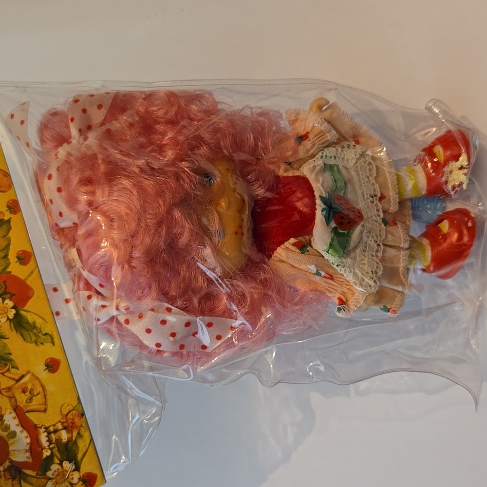 NWT Vintage 1988 Strawberry Shortcake Doll Frutillita Strawberry Argentina